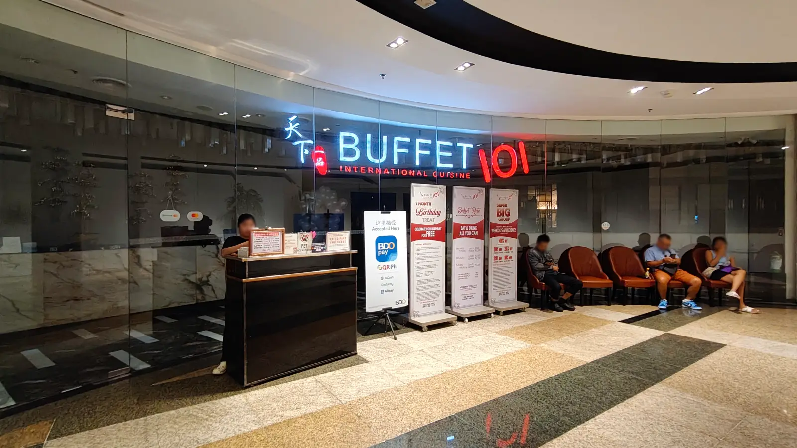 BUFFET 101 INTERNATIONAL CUISINE in Glorietta